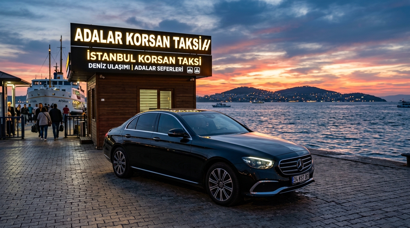 Adalar Korsan Taksi Binek Araç Ulaşımı